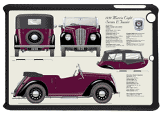 Morris 8 Series E Tourer 1939-48 Small Tablet Covers